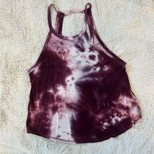 Hologram tie dye top. Size S.